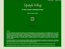 Tablet Screenshot of lifestylevillage.com.au